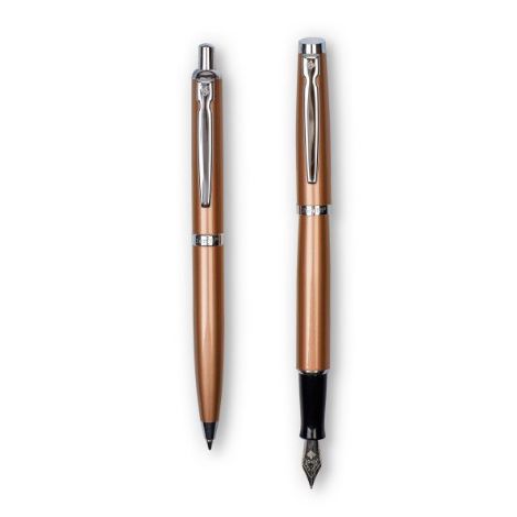 Zestaw Zenith Elegance 60 Pióro wieczne + Długopis, Copper bez etui